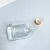 Flaschen, 120 ml, zylindrische, transparente, feuerfreie Glasflasche, Duftbehälter für den Innenbereich