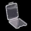 DHL Étuis pour cartes mémoire Boîte Étui de protection pour SD SDHC MMC XD CF Card Shatter Container Box Blanc Transparent U0914