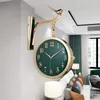 Настенные часы, декоративная роспись, современные часы, роскошные металлические гигантские часы для зала, офиса и дома, скандинавские часы Duvar Saati