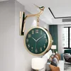 Wandklokken Decoratieve Muurschildering Modern Horloge Uurwerk Luxe Metalen Gigantische Hal Kantoor Thuis Nordic Duvar Saati Klok