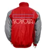 Vêtements Vêtements de fan de voiture de course F1 Veste de style européen et américain en coton vêtements d'automne et d'hiver entièrement brodés moto OT3N