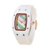 ساعة معصم SMVP Women Watches Watches for Montre Femme Silicone Band Lady Wristwatch Girl Clock Relogio