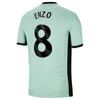 ENZO PALMER 23 24 Fußballtrikot-Set MUDRYK 2023 2024 Fußballtrikot STERLING NKUNKU CUCURELLA JACKSON CAICEDO JAMES T. SILVA LAVIA drittes 3. Herren-Kinder-Set mit Uniformen