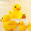 Bonecas de pelúcia Kawaii grande pato amarelo mini bonecas de pelúcia brinquedo bonito macio dos desenhos animados brinquedos de animais de pelúcia presentes de aniversário para crianças crianças bebê menina q230913