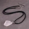 Pink Irregular Raw Stone Crystal Pendant Mens Chain Fashion Necklace Everyday Necklaces High Quality Jewelry Good Jewellery Precious Jewels Designer