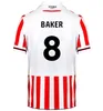 Stoke 23 24 City MIKEL CAMPBELL voetbalshirts SMITH FLETCHER futbolvoetbal POWELL BRUIN CLUCAS thuistenues 2023 2024 Baker heren kindertenues Voetbalshirts Uniformen