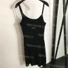 럭셔리 여성 슬링 드레스 섹시한 싱글 드레스 검은 여름 슬림 매력 탱크 드레스