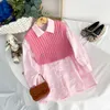Miu 2023neuer hochwertiger zweiteiliger Pullover für Kinder und Mädchen, Weihnachtsgeschenk, Halloween-Geschenk