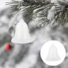 Gift Wrap 10 Pcs Food Molds Foam Containers Bell Transparent Pendant Clear Xmas Hanging Plastic Decorations Shape Delicate Candy