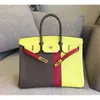 Handbags Handbag Bag Designer 25 30 35 Bags Togo Semi Handmade All Handmade Lacquered Women's Women's Original Logo Leather