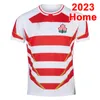 2023 Escócia Japão Rugby Jersey National Team Home Away Camisa de manga curta Tamanho S-5XL