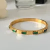 Bangle Staal Micropaved Zirkoon Gestapelde Armband Voor Vrouwen Hoge Kwaliteit Waterptoof Armbanden Sieraden 230912