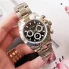 Klassieke herenhorloges 40 mm wijzerplaat Master automatisch horloge Model Mechanisch horloge Rond roestvrijstalen polshorloge Luxe saffier waterdichte horloges Gif