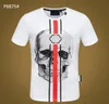 Designer Summer Skull T-shirt PP Designer Pleins T-shirt Philipps Phillip designer Plain Men Strass À Manches Courtes O-cou Chemise Tee Skulls Pr 601