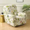 Stoelhoezen Bloem Fauteuil Bankhoes Fauteuil Hoes Anti-stof Antislip Lazy Boy Effen Kleur Universele zitting