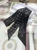 Classic designer handbag scarf ladies headband fashion letters silk scarves tie size 6x120cm