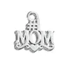 Charms Fashion Easy To Diy 30Pcs 1 Mom For Love Mother Jewelry Making Fit Necklace Or Bracelet Drop Delivery Findings Components Ot8Ng