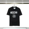 Maglietta firmata Moda Donna/uomo MoschiN*oT-shirt Magliette Top Uomo S Casual Petto Lettera Tee Luxurys Abbigliamento Manica Laurens top 001 #