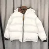 Pufferjacka Menskvinnor Down Cotton Jackets Designer Coat F Letters Pockets Winter Reversible Double-Sided Streetwear Pinkwing-12 CXD9131