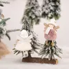 Weihnachten niedlicher Engel Plüsch Anhänger Kinder Weihnachtsgeschenk Cartoon Puppe Weihnachtsbaum Anhänger