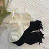 Socken für Damen, Spitze, Schleife, Verzierungen, Öse, atmungsaktiv, Knöchel, Prinzessin