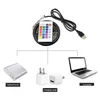 Led-strips Striplamp Rgb Fairy Light 5V Tv-achtergrondverlichting met controller Usb Flexibel Voor LCD Keukenkasten Achtergrond Drop Delivery L Dhthx