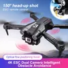 Drone Z908Pro transfrontalier électrode 4K double caméra double caméra aérienne quatrième dispositif de vol positionnement du courant léger évitement d'obstacles sur trois côtés