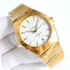 Luksusowy zegarek zegarek dla męskich zegarków AAA Women Women Gold Watch Women Mens Watch Designer Stal Pasek Męs