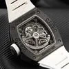 Automatic Mechanical Watches Swiss Wristwatches Movement Richarmilles Watch Mills Rm1102 Ntpt Hong Kong Limited Edition Commemorative Mens Fashion 4MP WN-8632