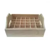 Storage Bottles 30 Slot Essential Oil Box Case Holder Display Organizer For 20ml