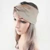 S3759 Europa Mode Frauen Candy Farbe Samt Kreuz Stirnband Yoga Sport Elastische Stirnbänder Damen Gesicht Breit Haarband Haar Zubehör