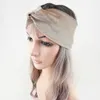 S3759 Europe Fashion Women's Candy Color Velvet Cross Beadbled Yoga Sport Headbands Ladies Face Hairband Hair Associory