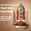 Stérilisateurs chauffe-biberons # Shaker automatique de lait pour bébé USB Machine de shake d'alimentation électrique Mélangeur de poudre pas facile à produire des bébés à bulles 230914