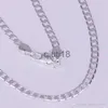 Pendanthalsband Yhamni 925 Silver Vintage Chain Halsband Men smycken 8mm modeuttalande halsband Hela sidhalsbandet YN034 X0913