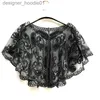 Women's Cape Shawl women's new outer wear and waistcoat thin sequined dress beaded small coat L230914