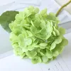 Decorative Flowers 5Pc Moisturizing Artificial Hydrangea Latex Film Real Touch Home Decor Wedding Road Leads Fake Layout