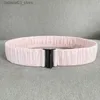 Ceintures Ceinture élastique plissée en PU pour femmes, mode décontractée, Design de luxe, doudoune, taille fine, tunique, ceinture gothique rétro, Q230914