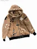 Womens Fur Faux Fur Luxury designer oversized fur coat hooded blouse sweater womens mens winter knit neck sweater Fashion pattern khaki long sleeve Zipper warm coats