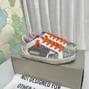 Dupe AAAAA Designer Sneakers Super Star Sequin Klassieke Witte Trainers Mannen Vrouwen Casual Schoenen Italië Merk Do-oude Vuile Sneaker