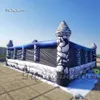 Funny Halloween Playground Large Inflatable Haunted House Scary Playhouse Ghost Castle Maze For Party Event