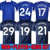 Fans de joueurs NKUNKU MUDRYK CFC Soccer Jerseys 2023 2024 JACKSON ENZO FOFANA CUCURELLA STERLING T.SILVA GALLAGHER MADUEKE GUSTO CHILWELL JAMES maillot de football