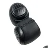 Shift Knob 5/6 Gear Gear Leather Gaiter Boot Er Case Lever Syfter لـ 93 9-3 SS 2003-2012 Association1Shift Drop Drop