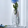 Vases Transparent Acrylique Vase Nordique Décoration De La Maison Chambre Jardin Salon Bureau En Plastique Pot De Fleurs Plante 230914