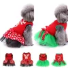 Hundebekleidung Interessanter Weihnachts-Haustierkatzenkostüm-Rollenspielrock