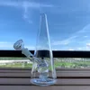 Bong in vetro Cupcake Triangle da 6" - Migliora il tuo piacere di fumare - Stock USA