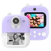 fotocamera per bambini fotocamera per stampa termica HD 1200W stampante per doppia fotocamera digitale HD