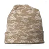 Berretti Camo Camouflage Army Skullies Berretti Berretti Digital CADPAT Desert Knitting Hat Winter Bonnet Hats Uomo Donna Hip Hop Ski Cap