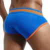 Underbyxor ihåliga sexiga korta män underkläder gay boxer trosor mesh cuecas masculina homme man boxershorts calzoncillos hombre slip j178b