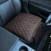 Car Seat Covers Cushion With Pocket Single All-season Universal Front Driving Proector Leather Auto Mat Pad Protective Cover