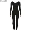 2023 Fall Tracksuit Women new Sexy Off Shoulder Deep V-Neck High midje Top tight Pants Sexig Club Female Two Piece Set